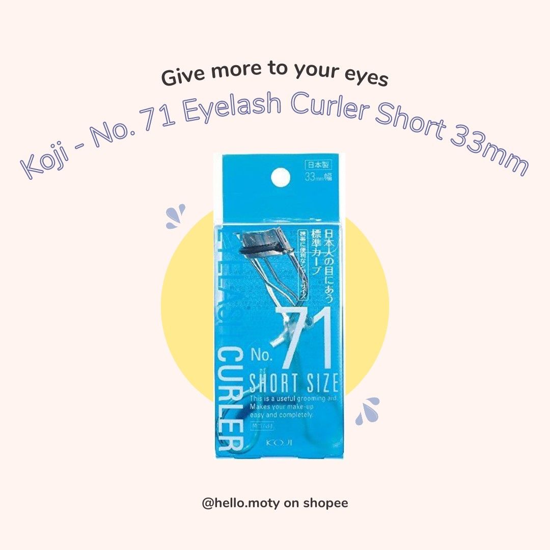 Koji No.71 Eyelash Curler Short 33mm on Carousell