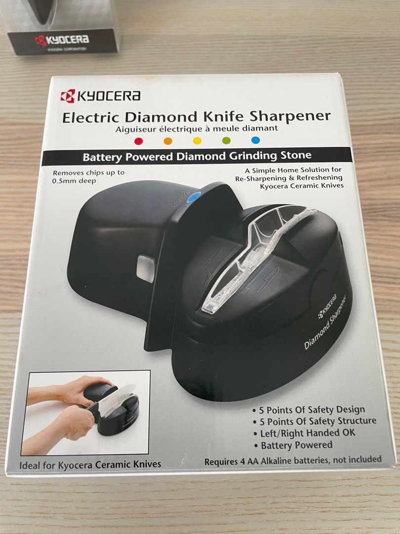 Kyocera Electric Diamond Ceramic Knife Sharpener