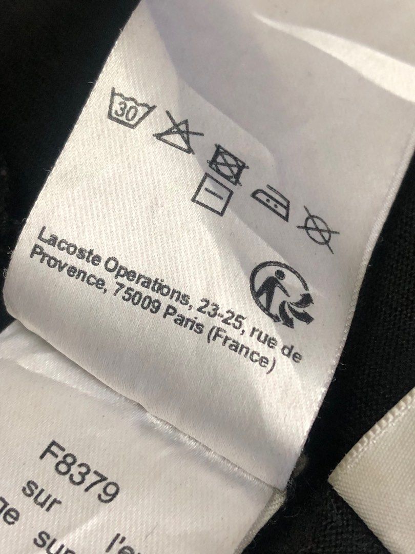 Lacoste Big Logo M size