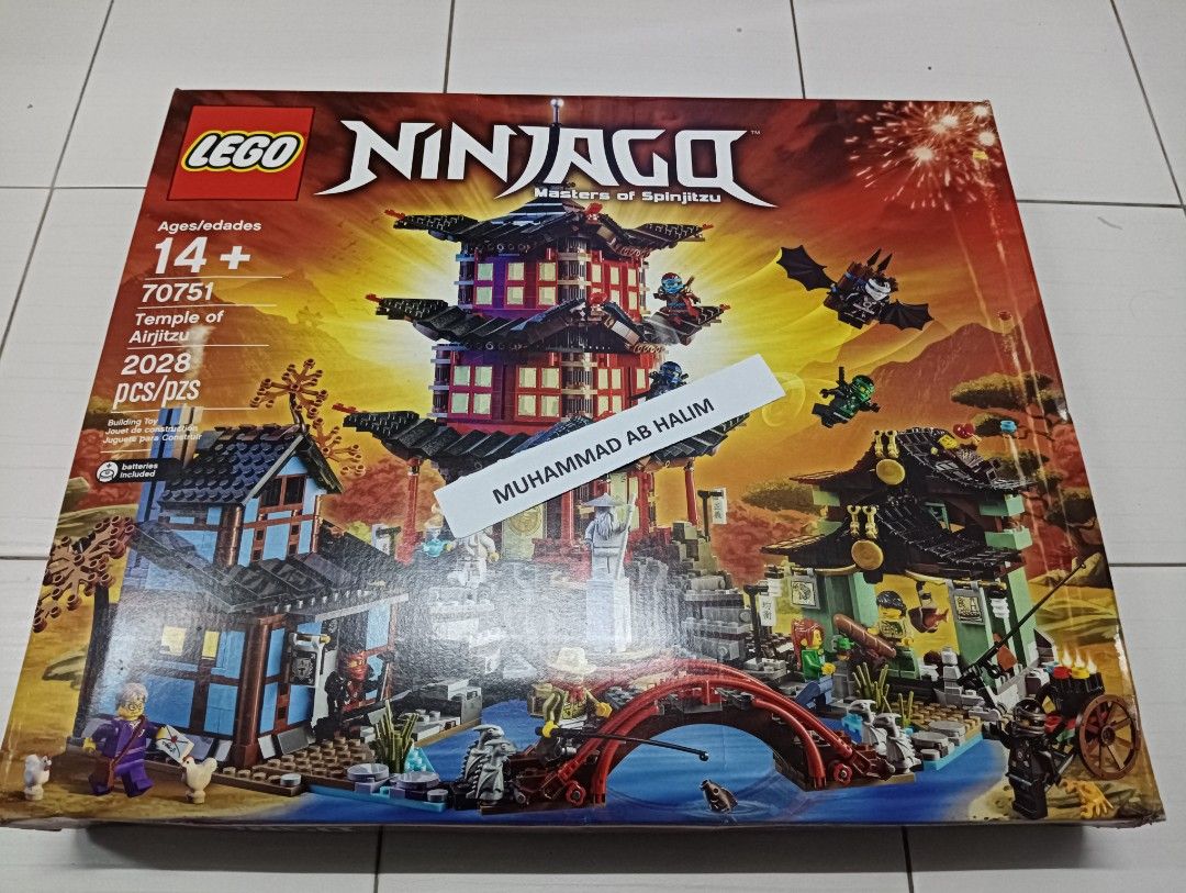 Lego temple of airjitzu 70751 outlet