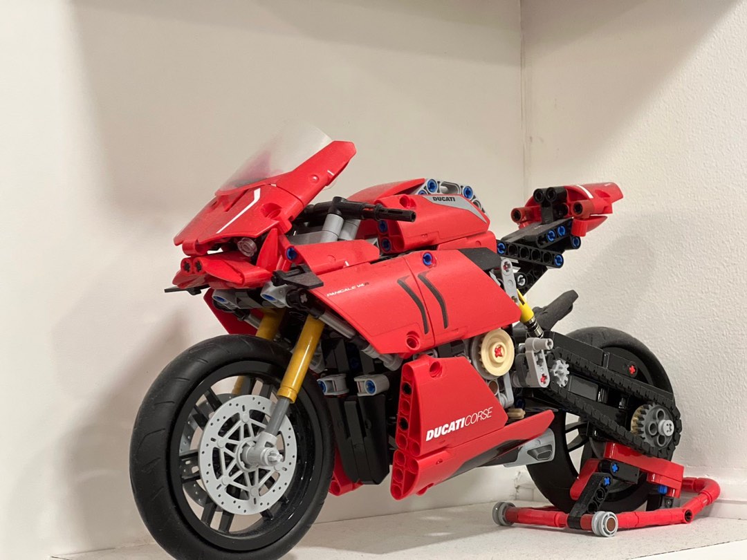 Lego Ducati Panigale Built Already w Box, Hobbies & Toys, Toys & Games