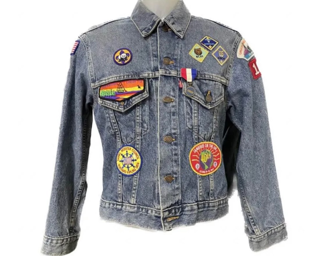 Trucker on sale jacket patches