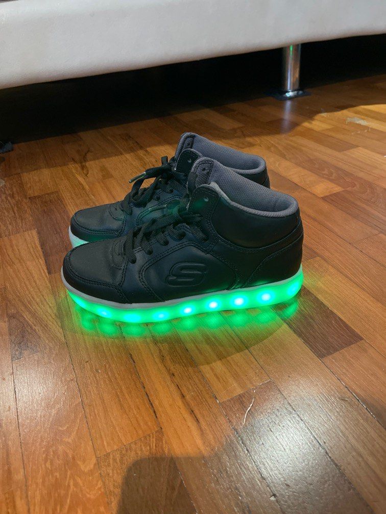 Light up sketchers Women s Fashion Footwear Sneakers on Carousell