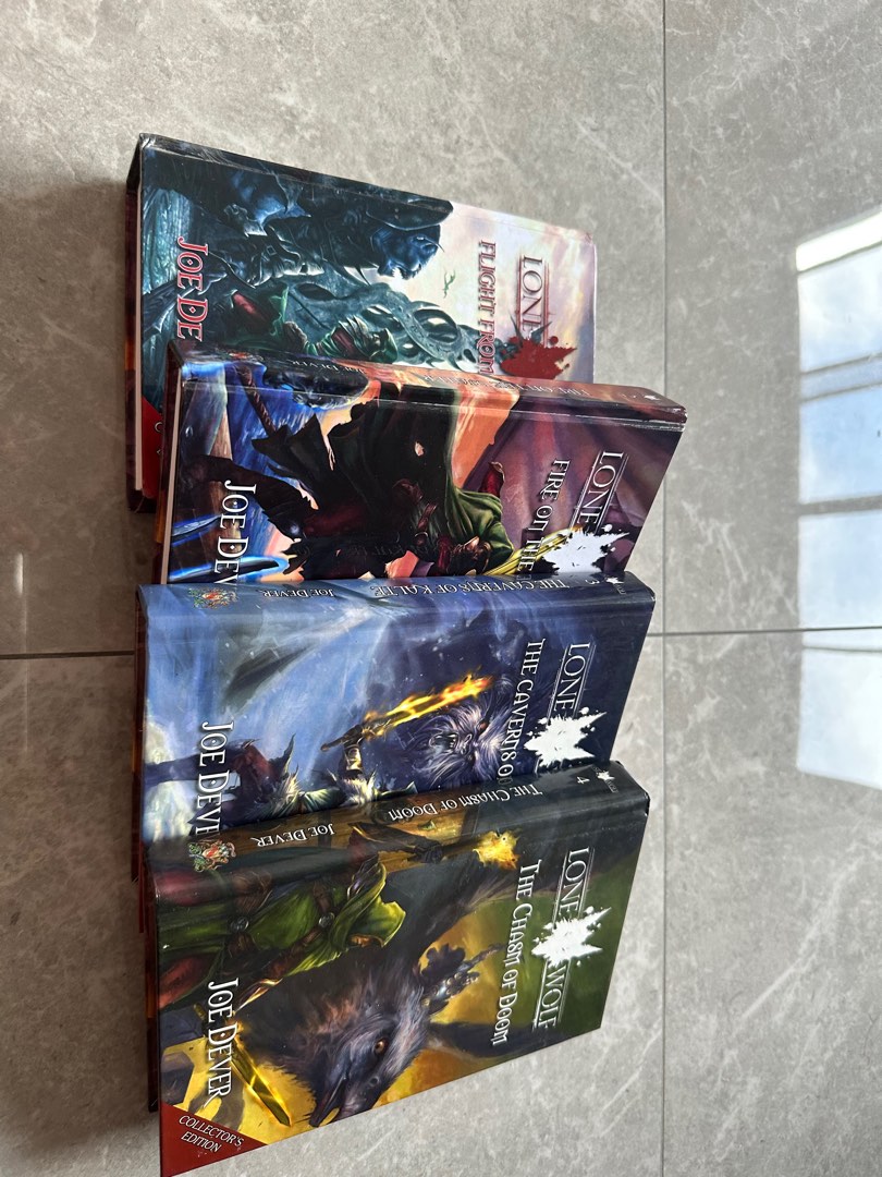 Lone wolf game book, Hobbies & Toys, Books & Magazines, Fiction & Non