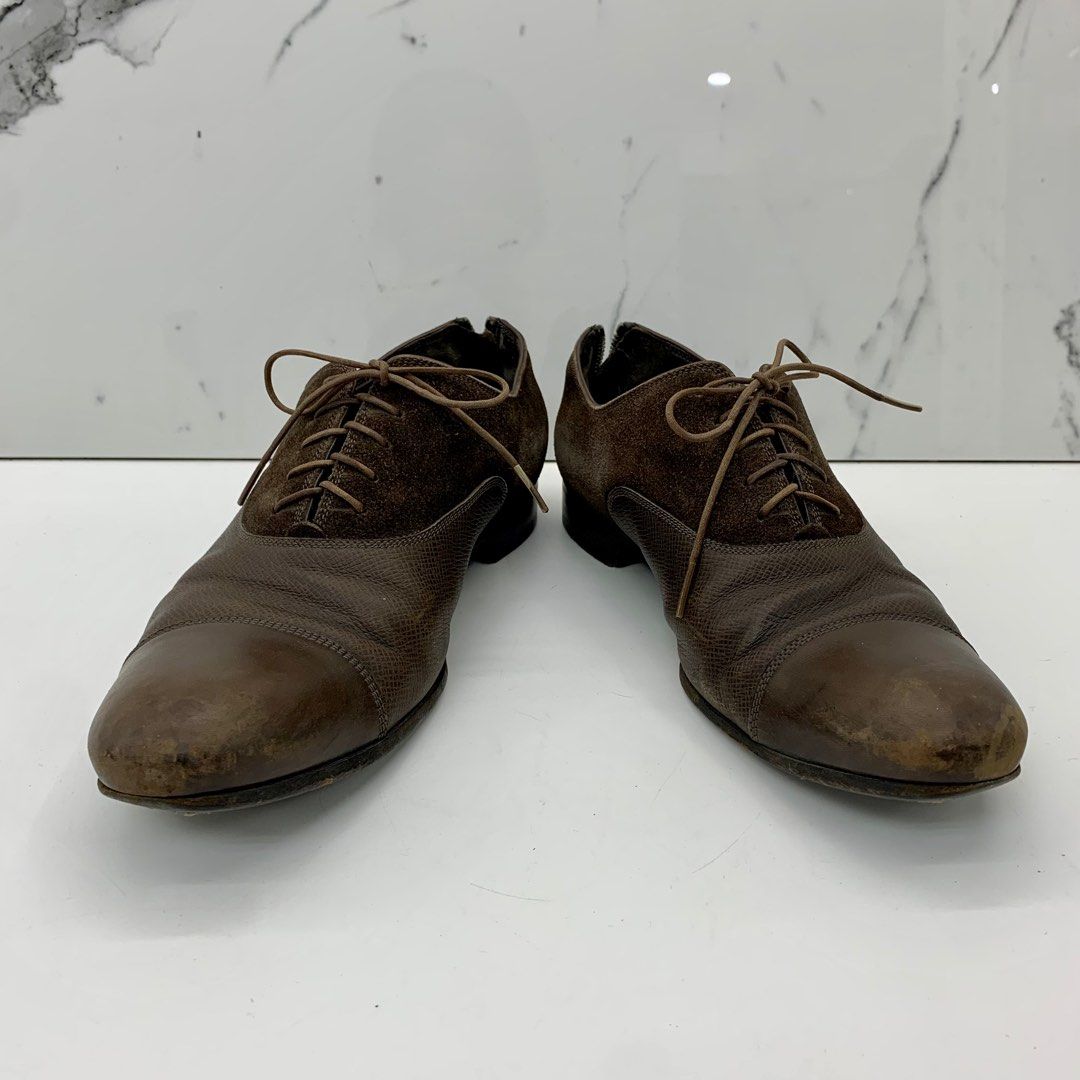 LV Formal Shoes - LV Patterned, Men's Fashion, Footwear, Dress Shoes on  Carousell