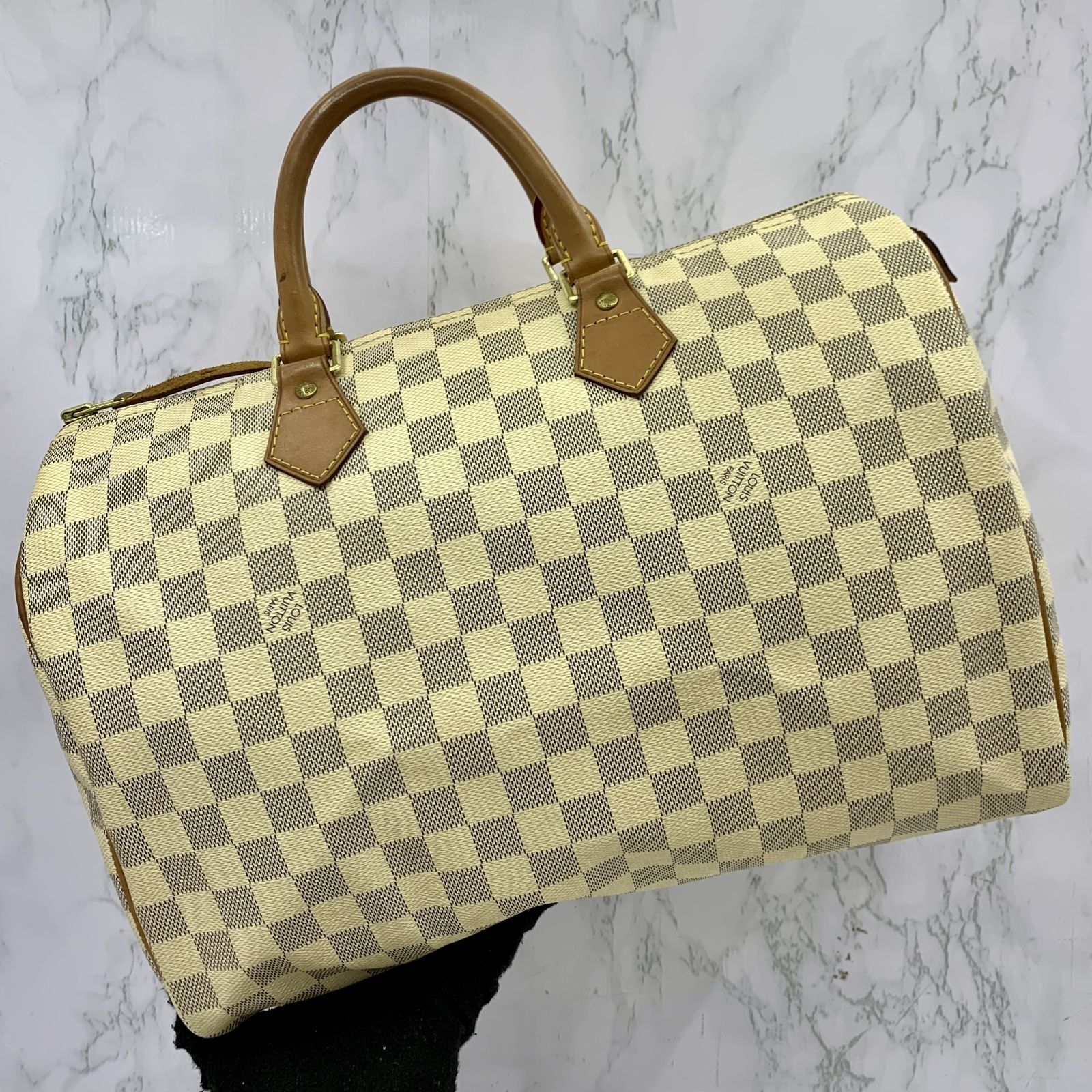 LV Speedy 35 Damier Ebene, Luxury, Bags & Wallets on Carousell