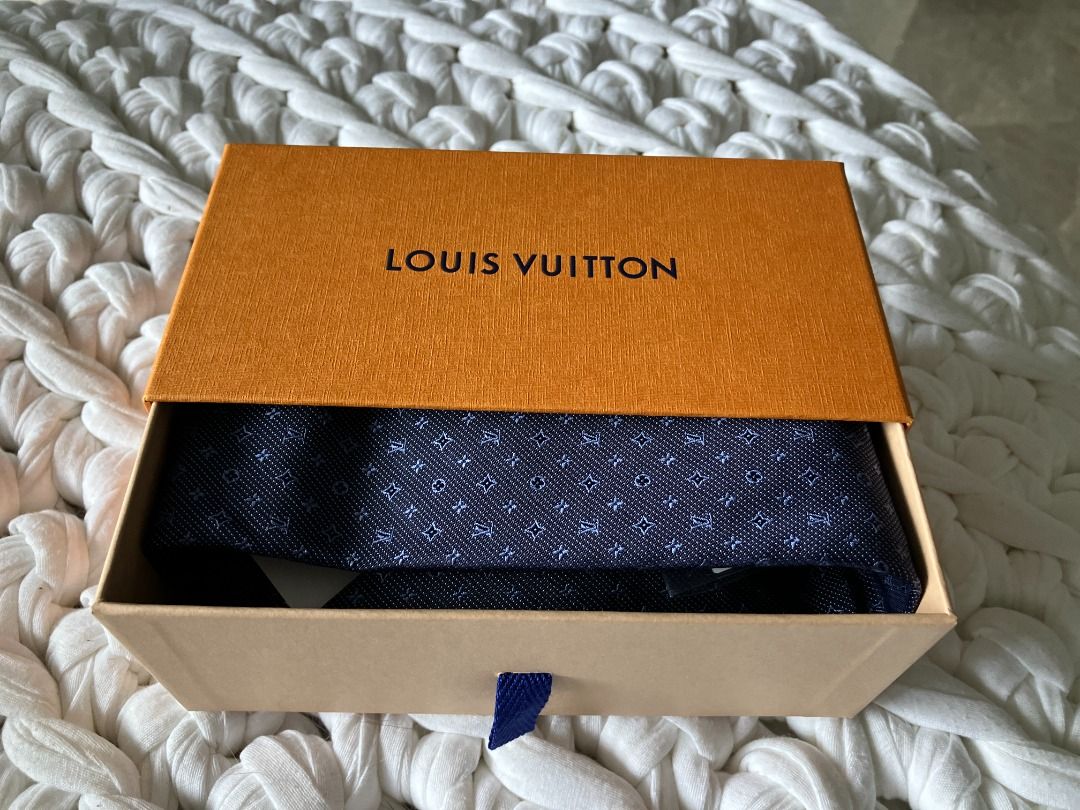 Louis Vuitton Monogram Unisex Street Style Tiepin Bridal Logo Ties (M00703)