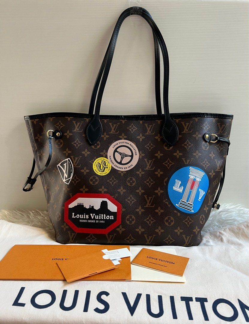 Louis vuitton neverfull world tour, Luxury, Bags & Wallets on Carousell