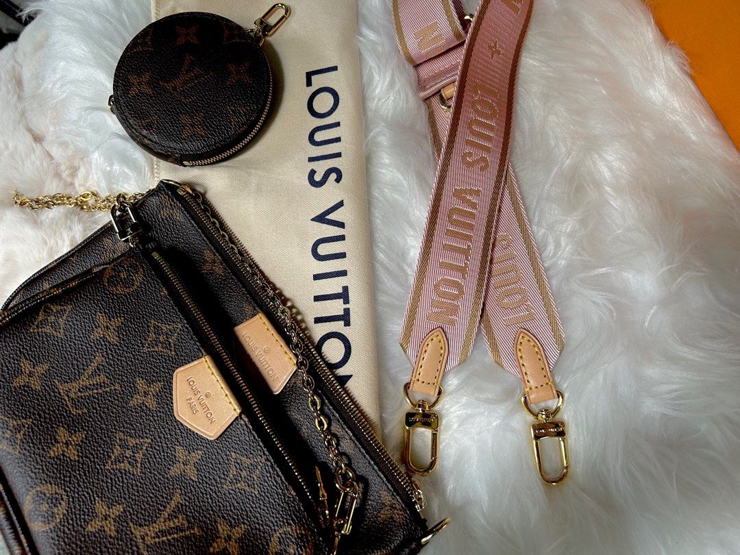 LV multi pochette ready stock, Luxury, Bags & Wallets on Carousell