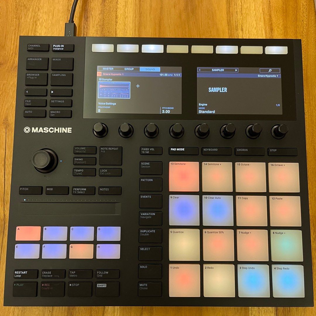 Maschine MK3 Native Instruments midi controller, 興趣及遊戲, 音樂