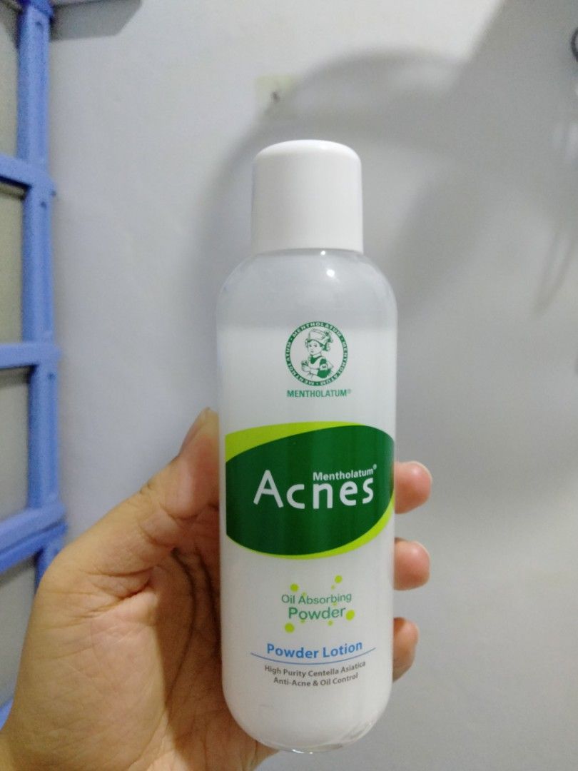 Mentholatum Acnes Oil Absorbing Powder Lotion, Beauty & Personal Care