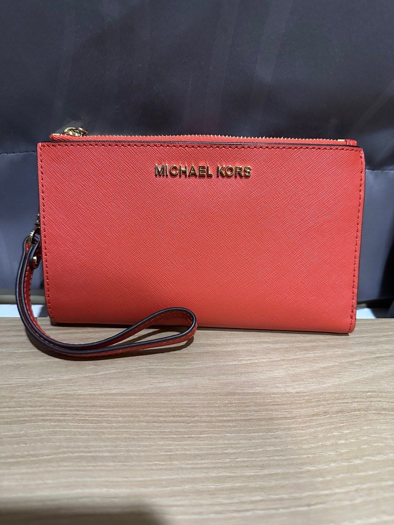 Mk wrist wallet top