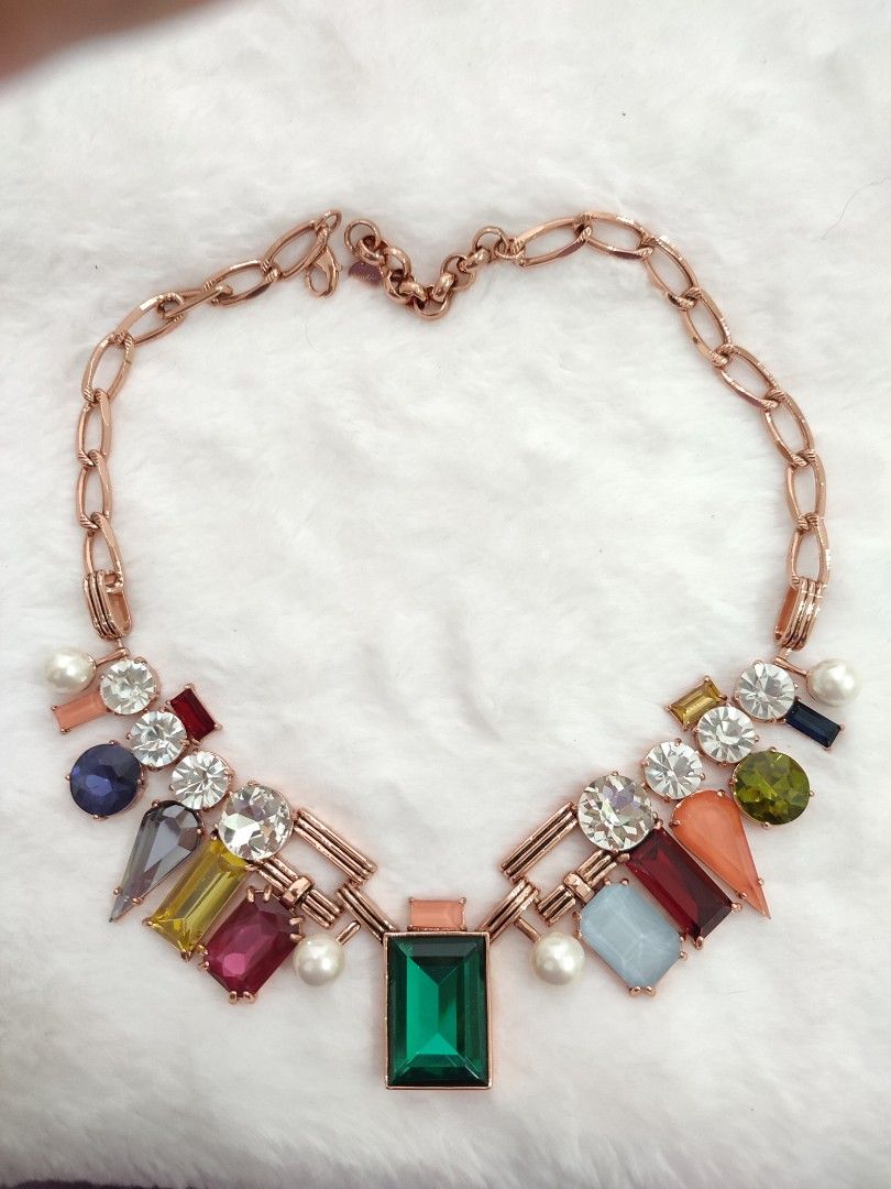 Mimco silver necklace cheap
