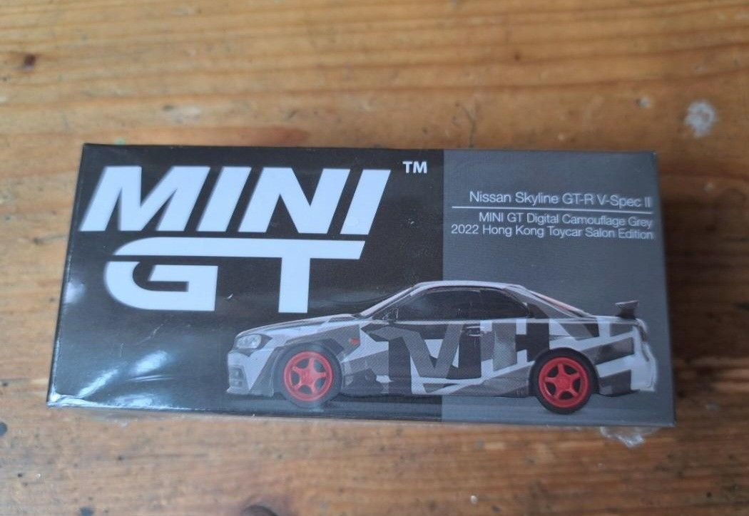 MiniGT 445 Nissan Skyline R34 香港2022車仔展限定HK Exclusive mini