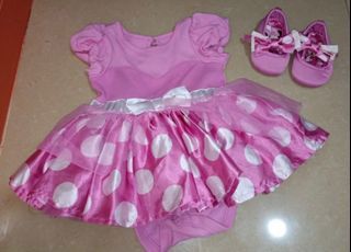 Minnie Mouse pink costume
