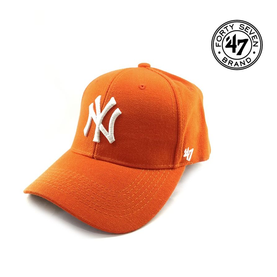 Orange hotsell yankees hat