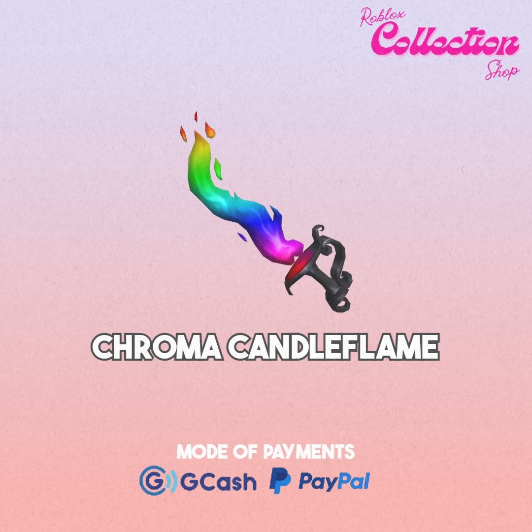 Chroma Candleflame Murder Mystery 2 MM2 Roblox, Hobbies & Toys, Memorabilia & Collectibles