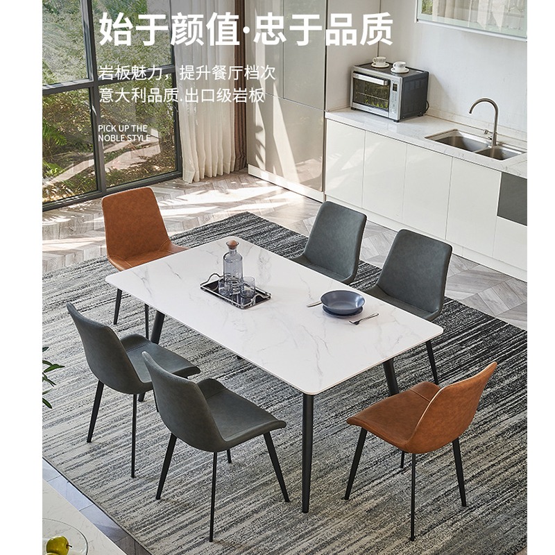 Modern Simple Dining Table Learning Desk Office Desk, Furniture & Home  Living, Furniture, Tables & Sets On Carousell