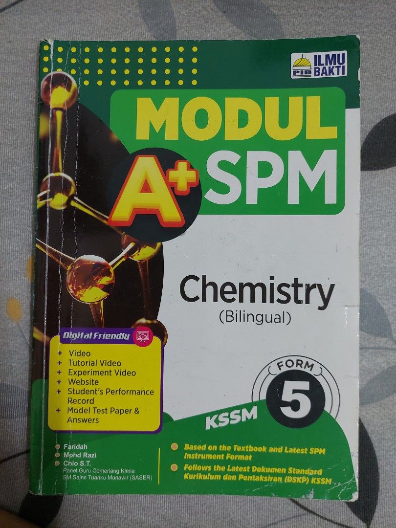 Modul SPM Chemistry, Hobbies & Toys, Books & Magazines, Textbooks on ...