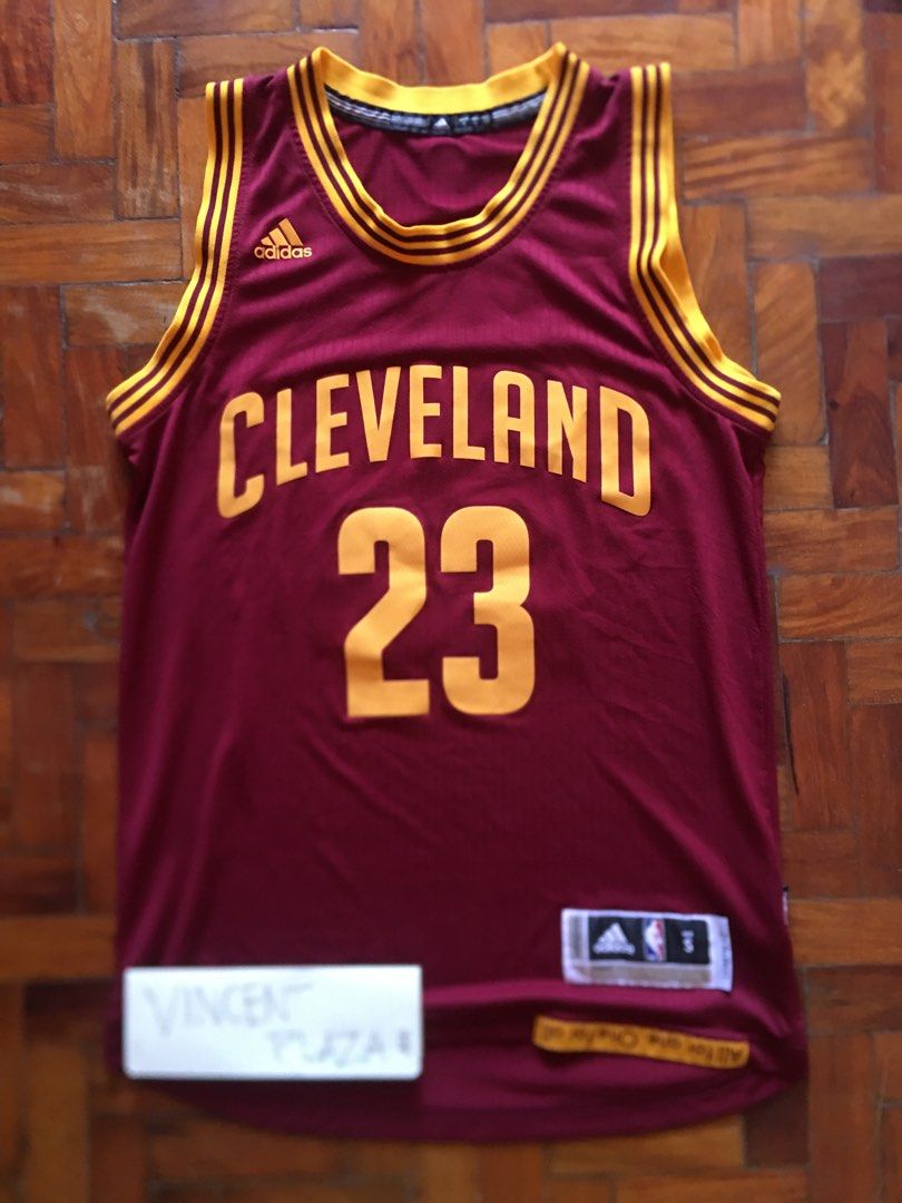 NBA LeBron James Cavs Away Swingman Jersey by Adidas Men s