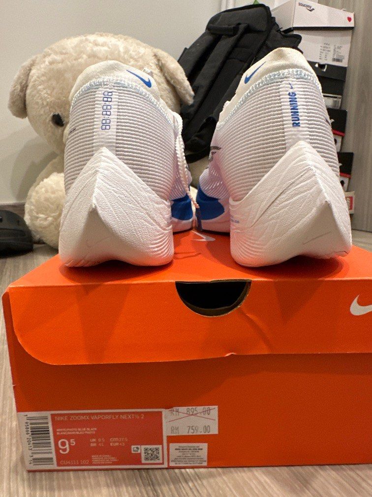 New Nike ZoomX Vaporfly Next 2 Size 9.5 US 8.5 UK Men s Fashion