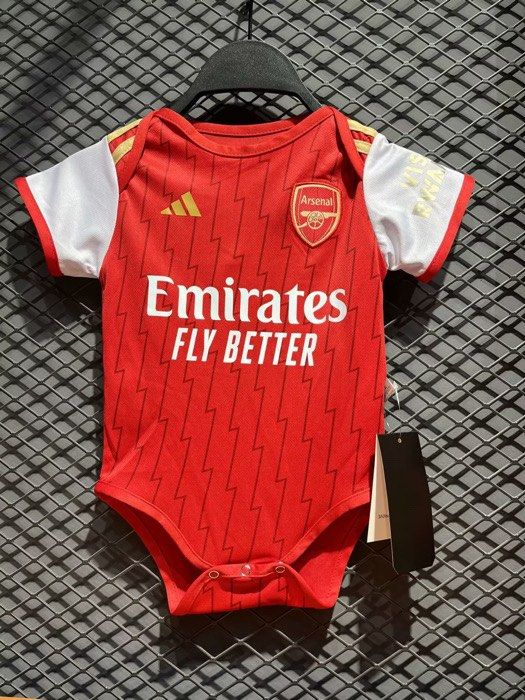 Arsenal jersey baby top