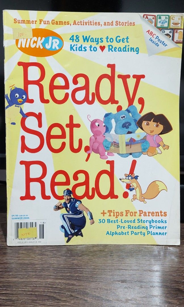 Nick Jr. magazine with stories and activities, Hobbies & Toys, Books