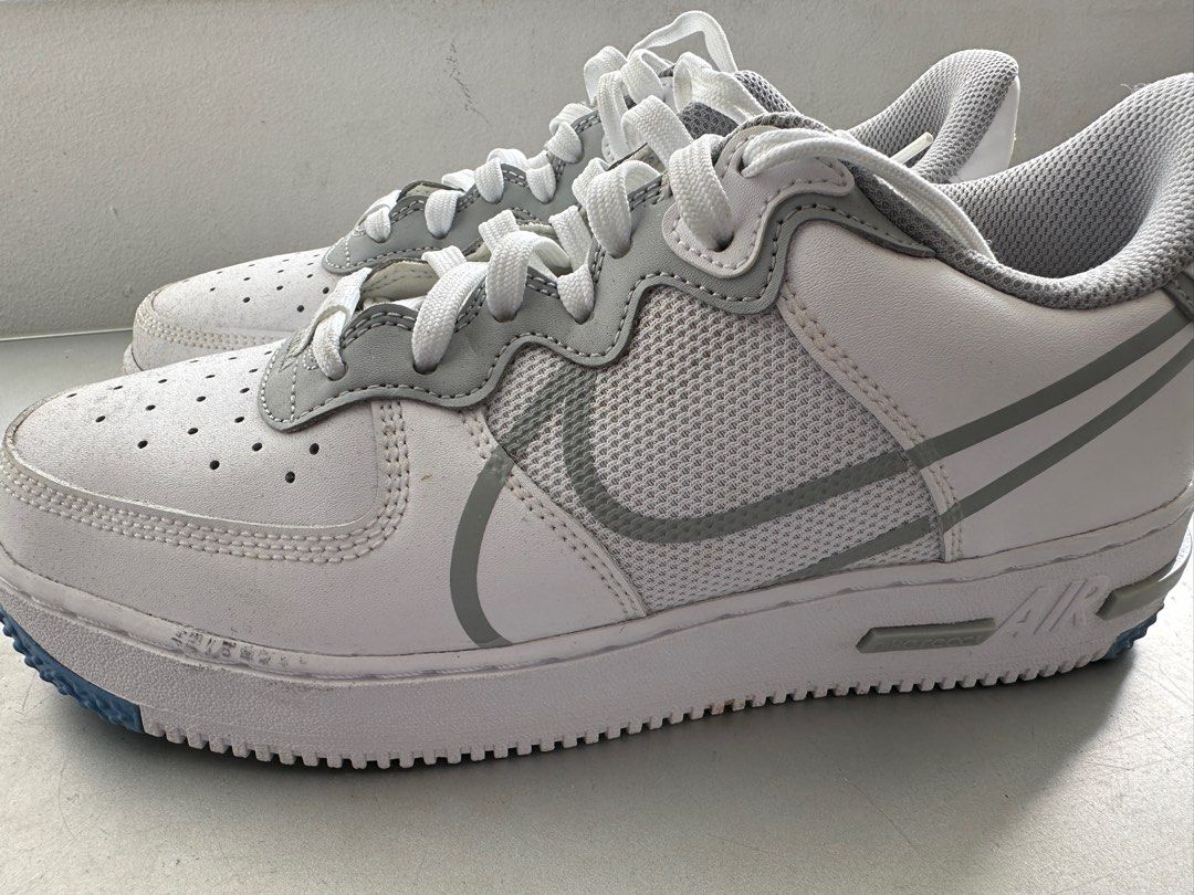 Nike air top grey and white