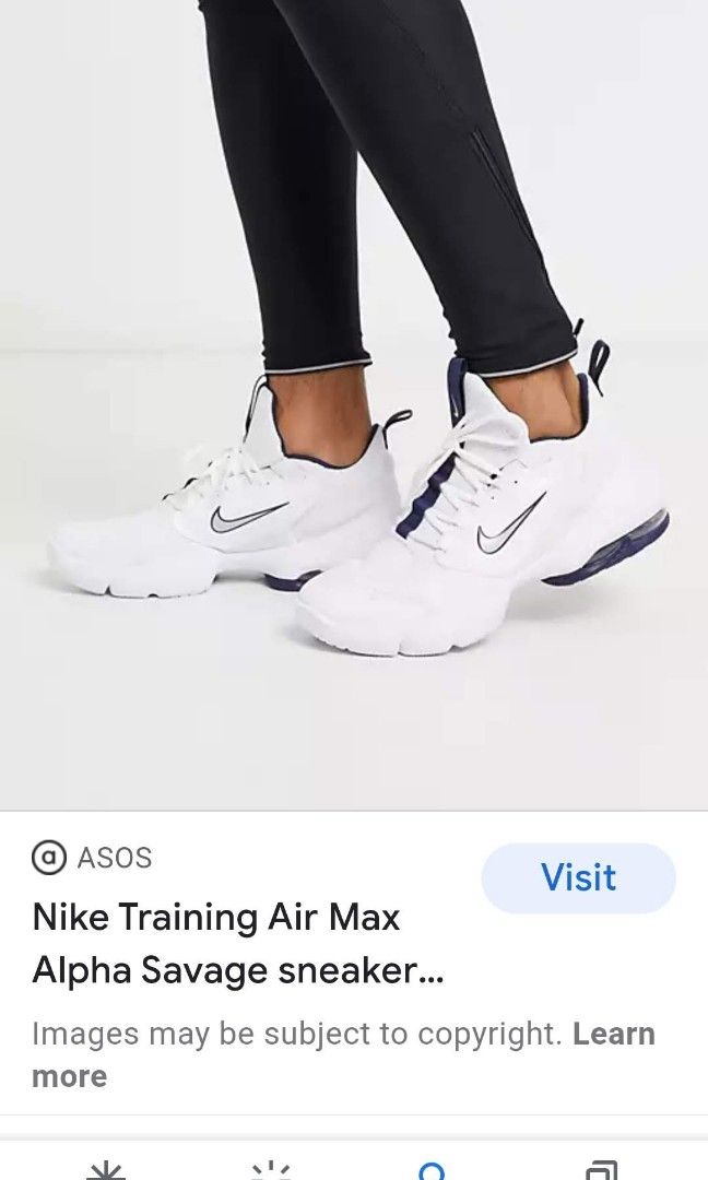 Nike air max alpha savage new arrivals white