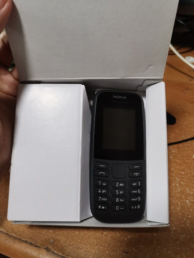 Nokia 105 TA -1203 2G Single Sim - Arabic Black | TA -1203, Mobile ...