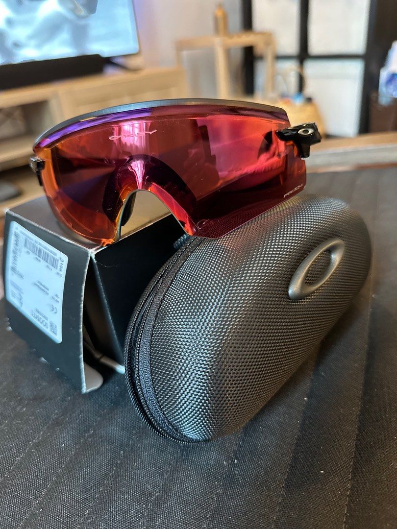 Oakley Encoder Polished black with Prizm Field Lens Men s Fashion