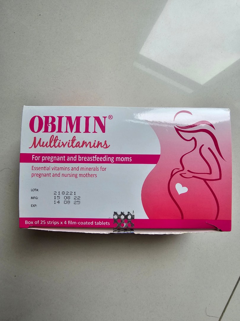 Obimin Multivitamin Tablets Health Nutrition Health