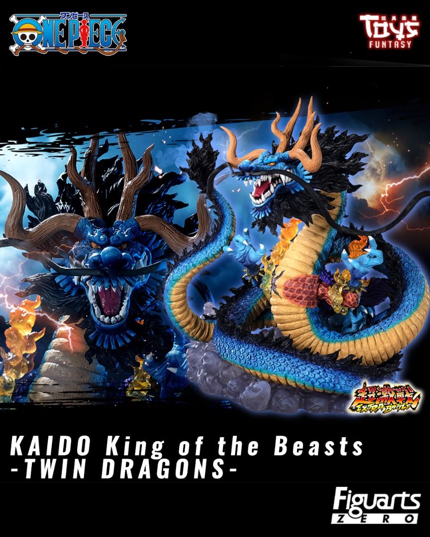 One Piece Kaido King of the Beasts Twin Dragons FiguartsZERO Extra