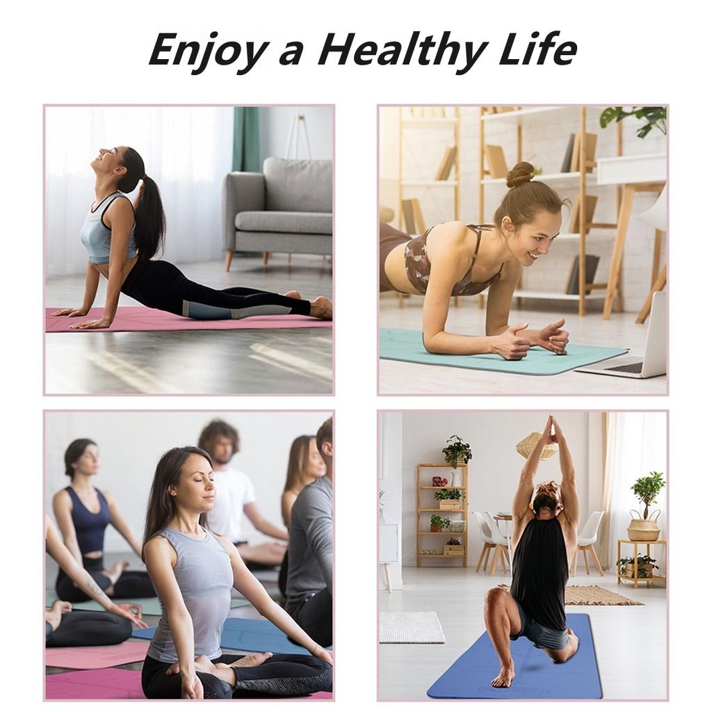 Life fitness yoga hotsell mat