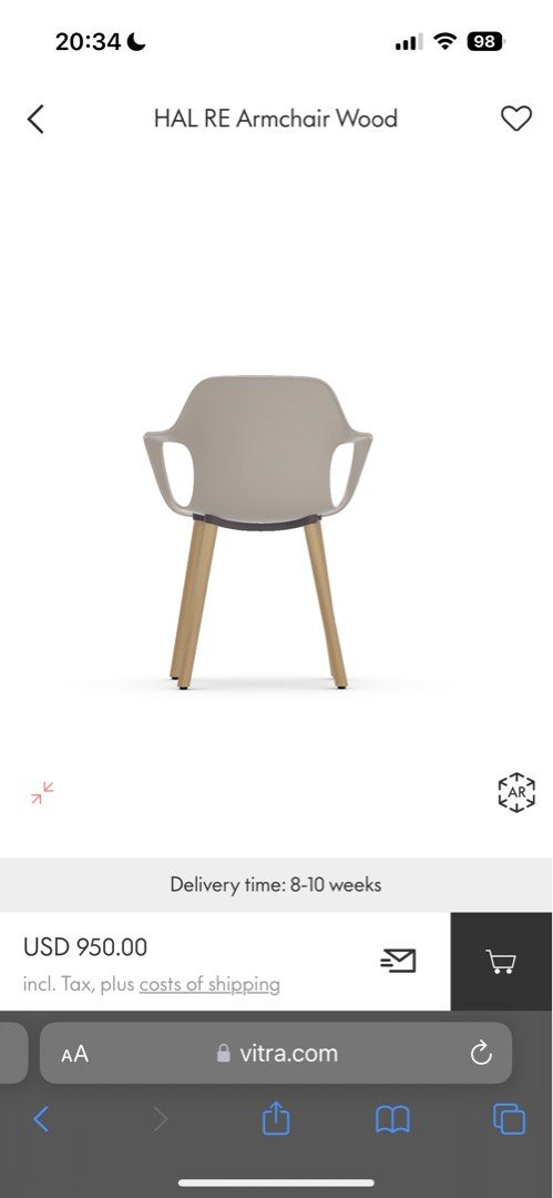 Only 2 left VITRA Jasper Morrison HAL chairs in pristine condition Furniture Home Living Furniture Chairs on Carousell