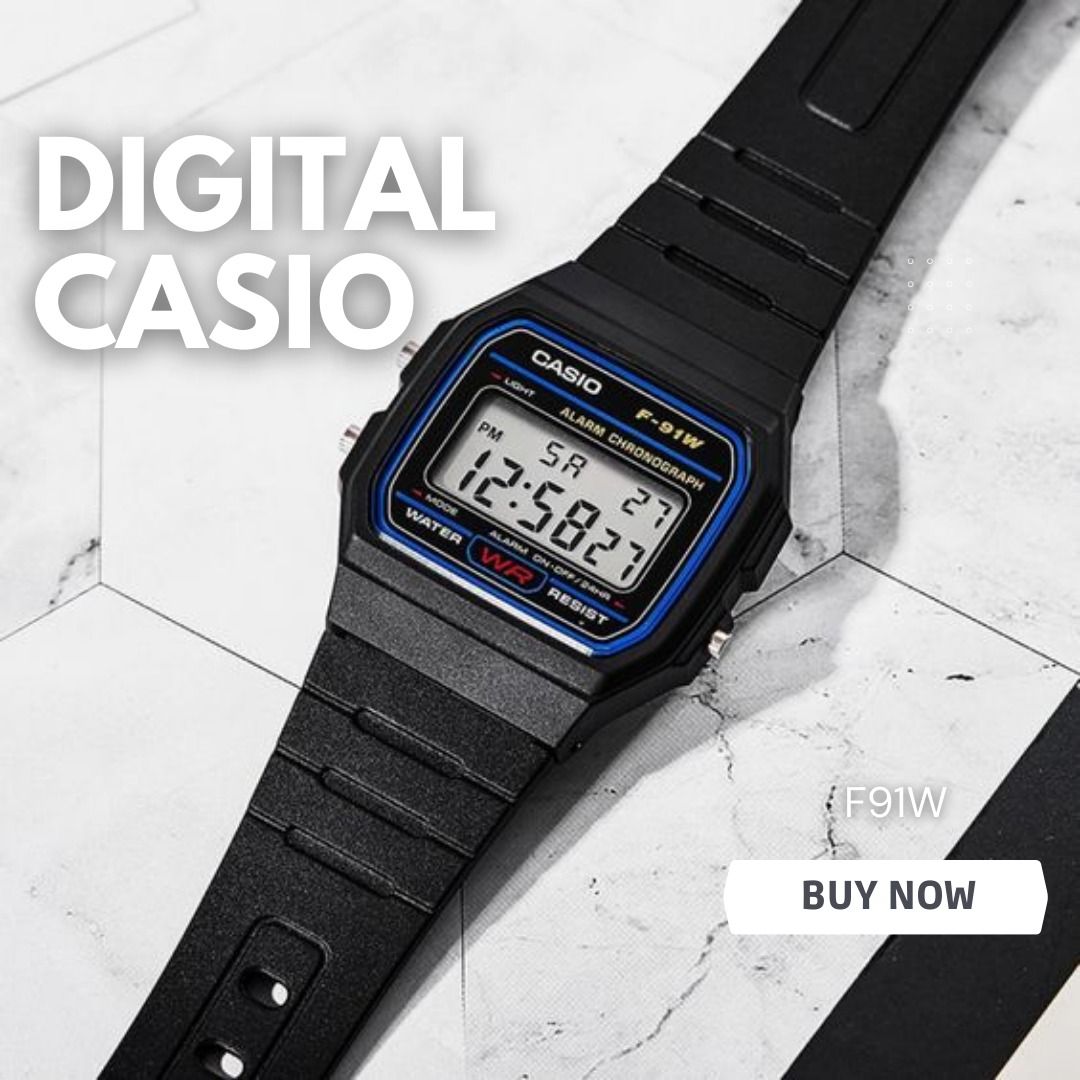 Original Casio F91W Digital