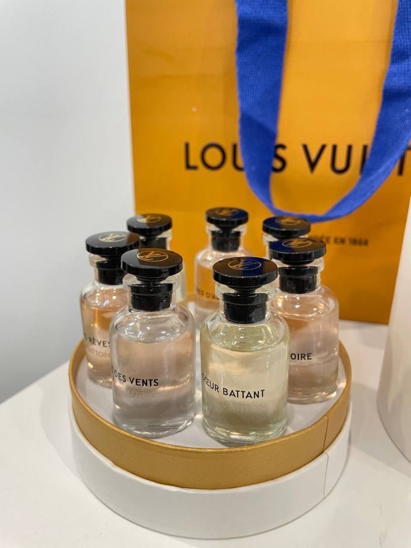 ORIGINAL] LOUIS VUITTON LES PARFUMS 7IN1 MINIATURE SET FOR WOMEN (WPB),  Beauty & Personal Care, Fragrance & Deodorants on Carousell