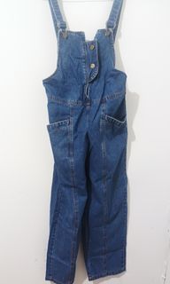 Overall jeans korea