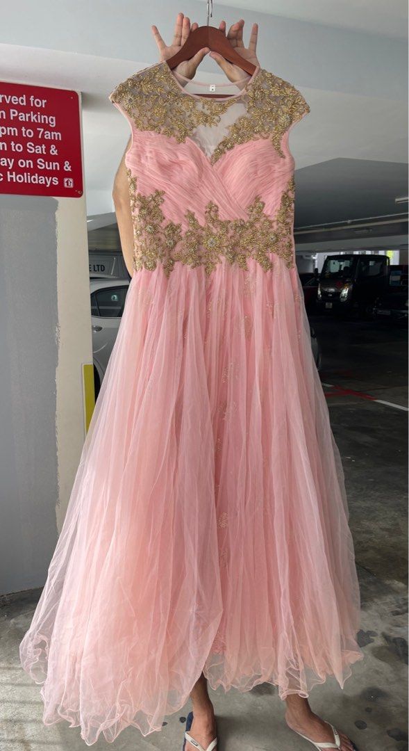 Indo Western Reception Party gown Women s Fashion Dresses Sets
