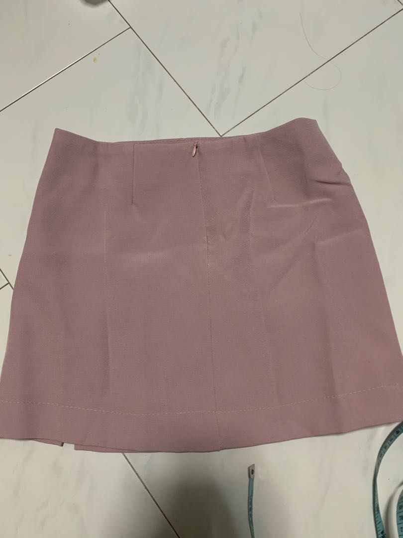 Pastel pink skirt, Women's Fashion, Bottoms, Skirts on Carousell