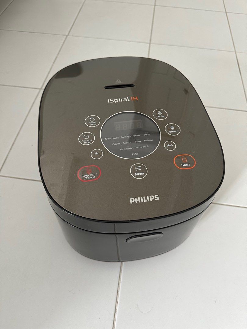 Philips Rice Cooker, iSpiral IH, TV & Home Appliances, Kitchen