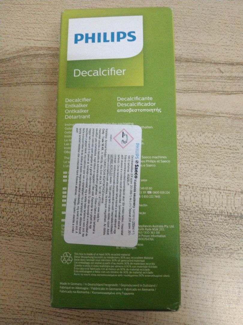 Philips Saeco Decalcifier 250ml, TV & Home Appliances, Kitchen ...