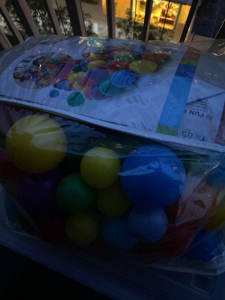 Plastic balls for ball pit, Hobbies & Toys, Toys & Games on Carousell