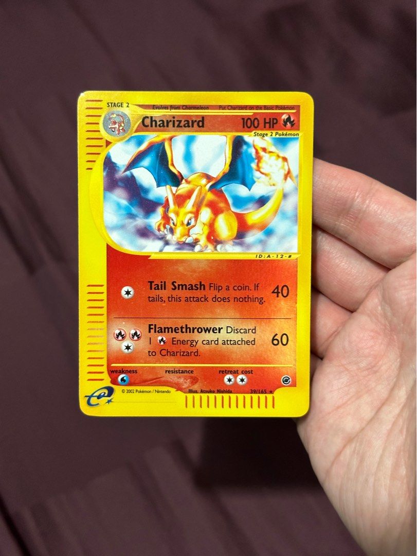 Pokemon Expedition Charizard Reverse Holo, Hobbies & Toys, Toys & Games