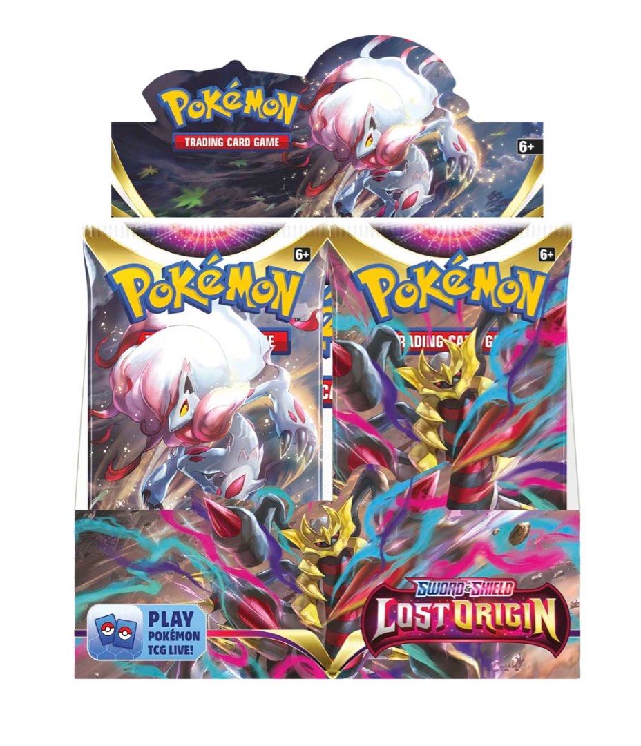 Pokemon Lost Origin Booster Box, Hobbies & Toys, Toys & Games on Carousell