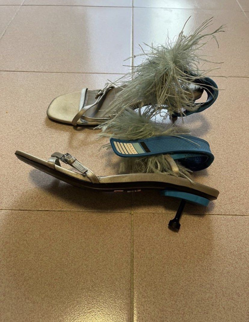 Prada Fur Heels