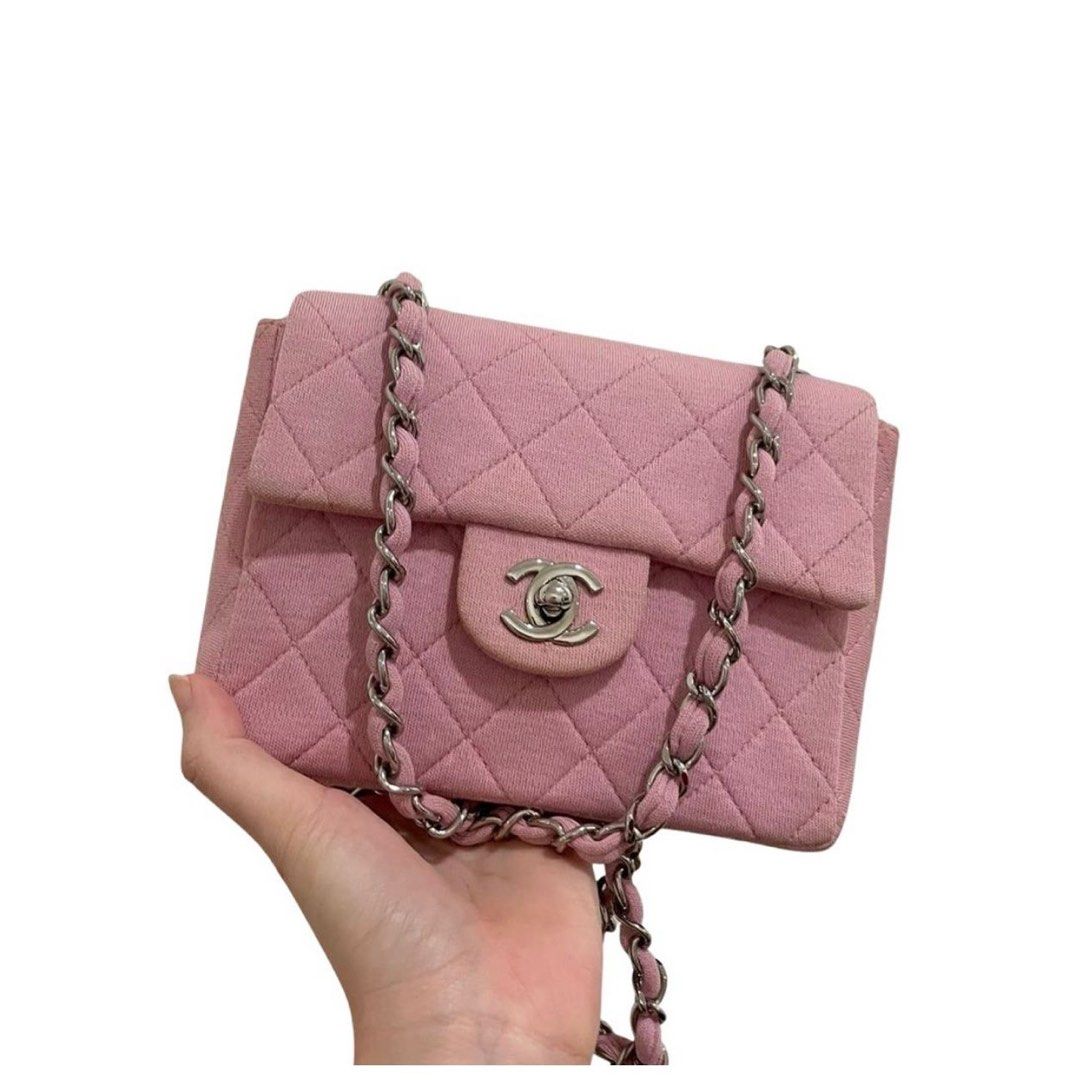Chanel Sling Bag Mini Vintage, Barang Mewah, Tas & Dompet di Carousell