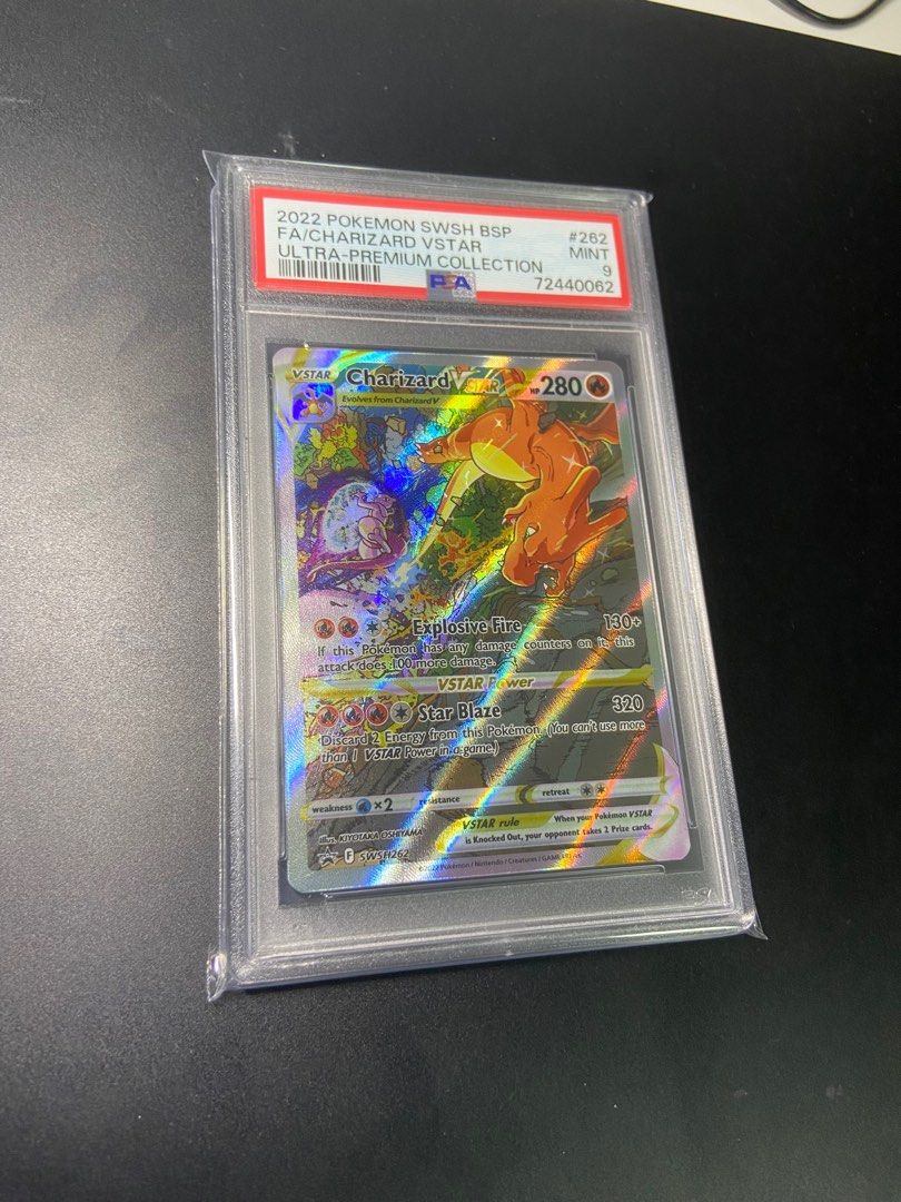 Charizard VSTAR SWSH262 Ultra Premium Collection PSA 9 Mint Pokemon TCG!!!