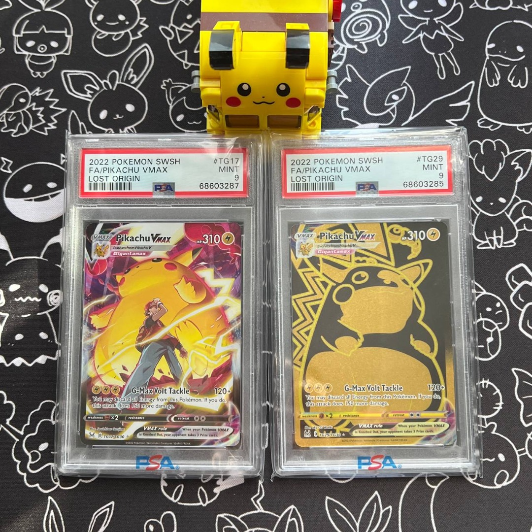 Pikachu Vmax (Full Art) - PSA 9 - Lost Origin – Game Grove