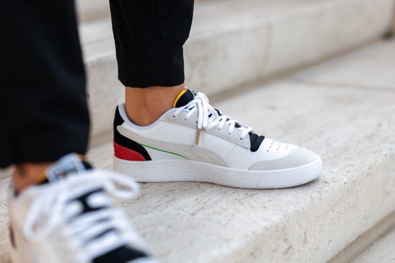 Puma ralph sampson low on feet sales
